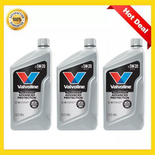 3 PK Valvoline Advanced Full Synthetic 5W-20 Motor Oil 1 Quart Engine Protection 31.99 per gallon