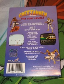 Cheetahmen II 2 The Lost Levels Nintendo NES CIB New Sealed