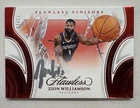 2024/25 Panini Flawless Zion Williamson Finishes Ruby Auto 13/15 Pelicans