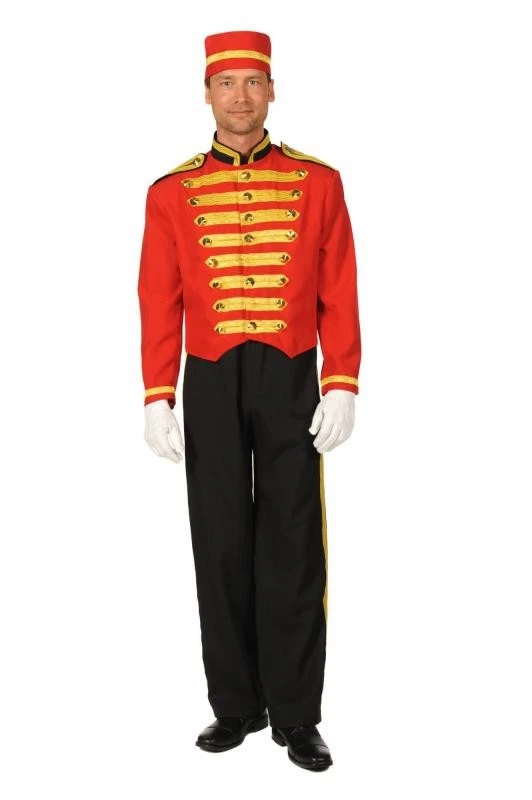 Page Pagen Boy Hotel Diener Zimmerdiener Liftboy Hausboy Kostüm Anzug Junge Hut