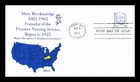 Dr Jim Stamps Mary Breckinridge First Day Of Cover George M Hill 3rd Cachet