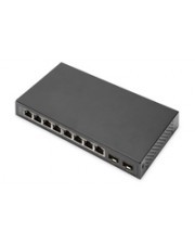 DIGITUS 8P+2SFP GE Switch 8x10/100/1000Mbit/s Uplink Ports 1 Gbps