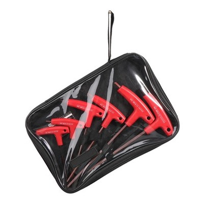 6x Useful T-Handle Allen Wrench Set Long Arm Allen for Key Set for Rapid Mainten