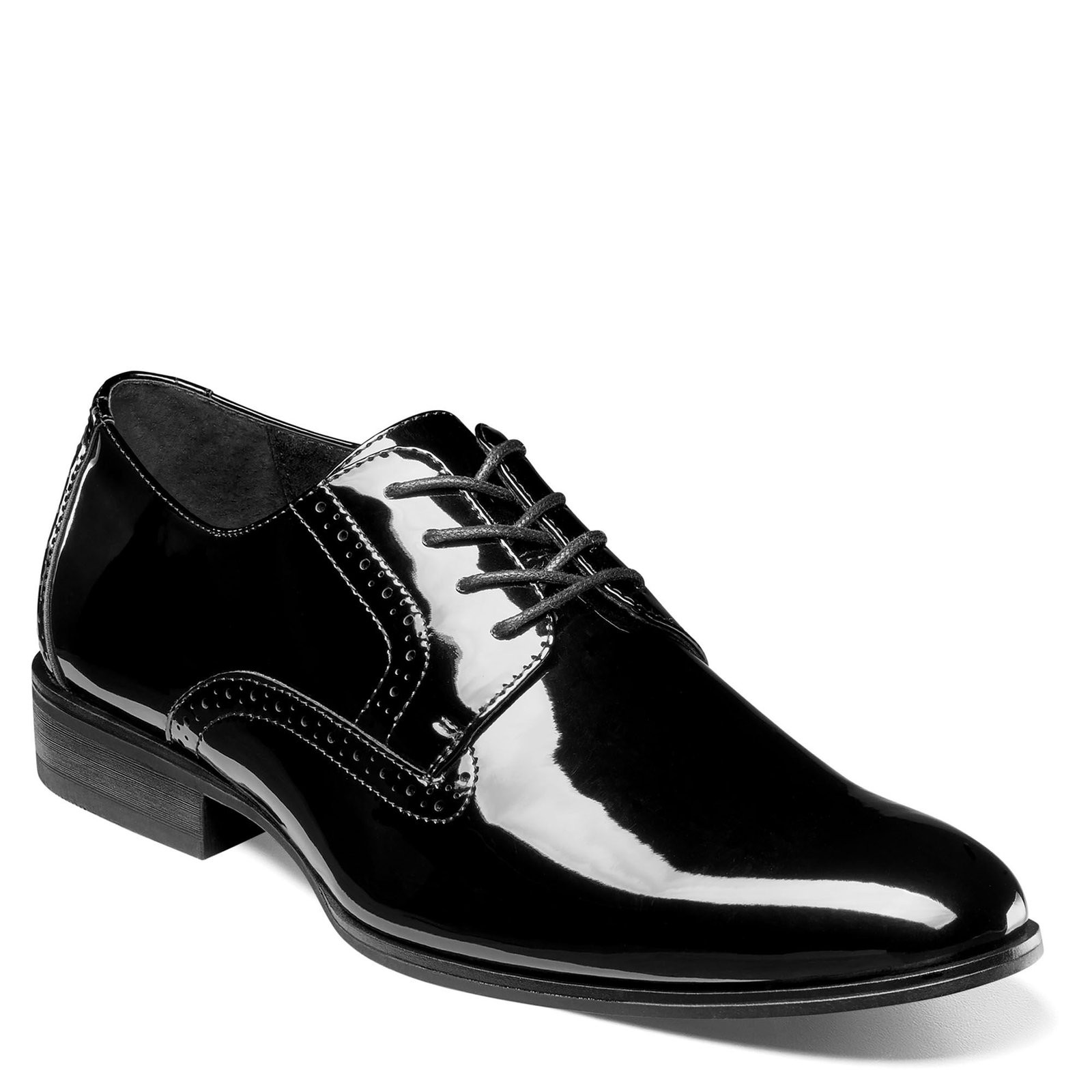 Stacy Adams Shoes Scottie Plain Toe Oxford Black Patent Size 11.5 — photo 2