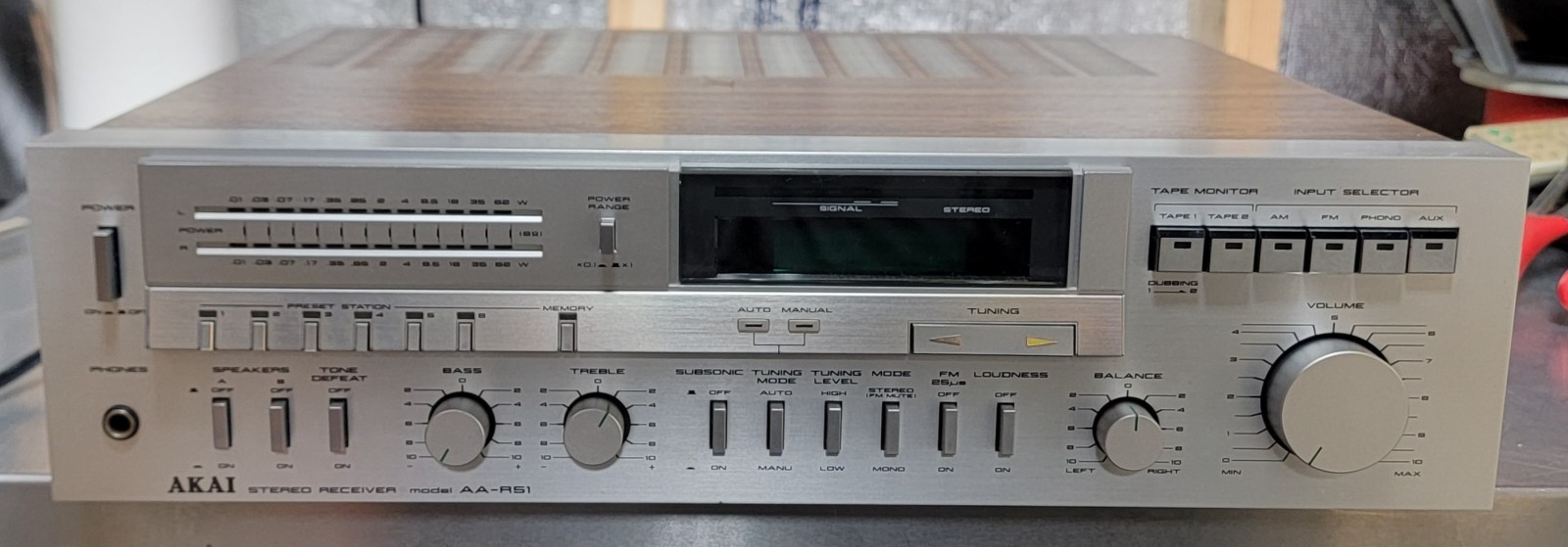 Akai AA-5200 vintage audio equipment - eBay listing photo 1