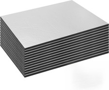 12 Pezzi 250*180*5MM Pannello Isolante Termico Adesivo Pannelli Fonoassorbenti L