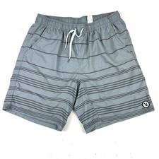 Vuori Kore Shorts Men's Large 7" Inseam Gray Lined Active Workout