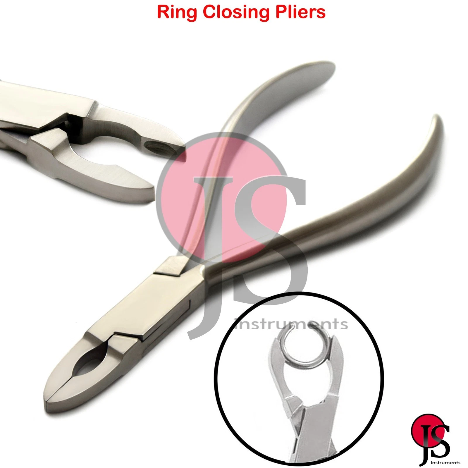 Ring Loop Closing Pliers Jewelry Body Piercing Tools Ring Closer - product detail image 1