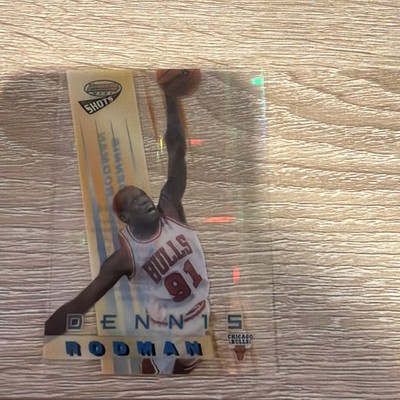 1997-98 Bowman s Best Shots Dennis Rodman Atomic Refractor    