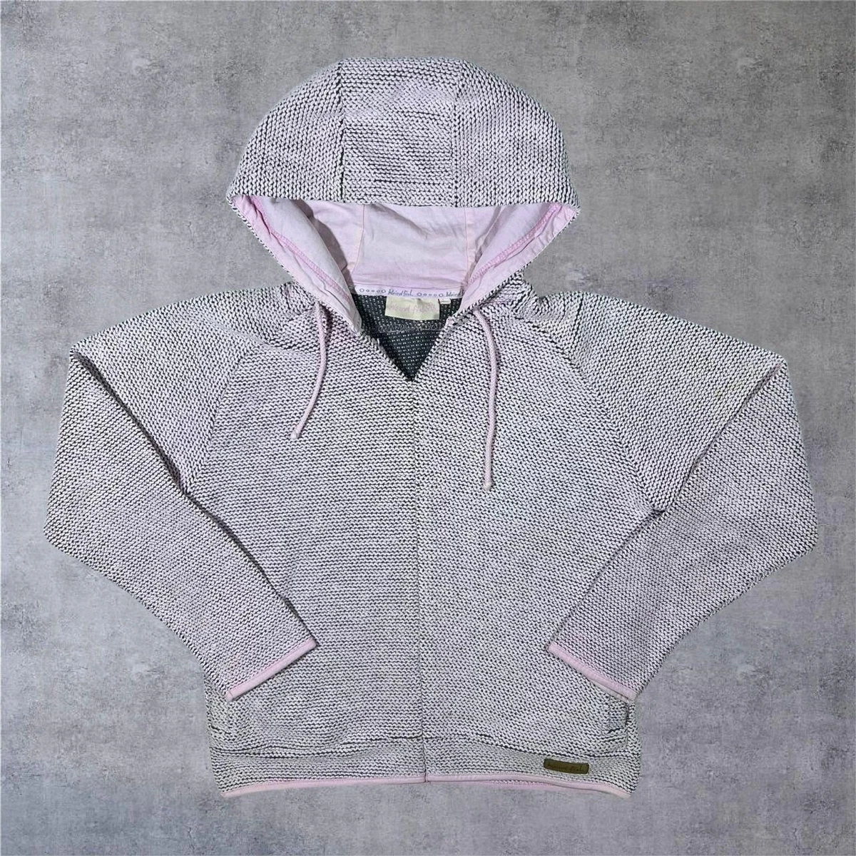 Sweat Femme Weird Fish Rose Framboise - 1/4 Zip, Coton, Taille UK 10
