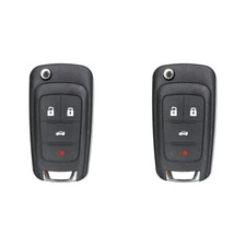 Replacement Flip Key Fob for 2014 Chevrolet Malibu FCC OHT01060512 Pack of 2