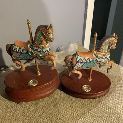 Hallmark Gallery Tobin Fraley Stein & Goldstein Carousel Music Box