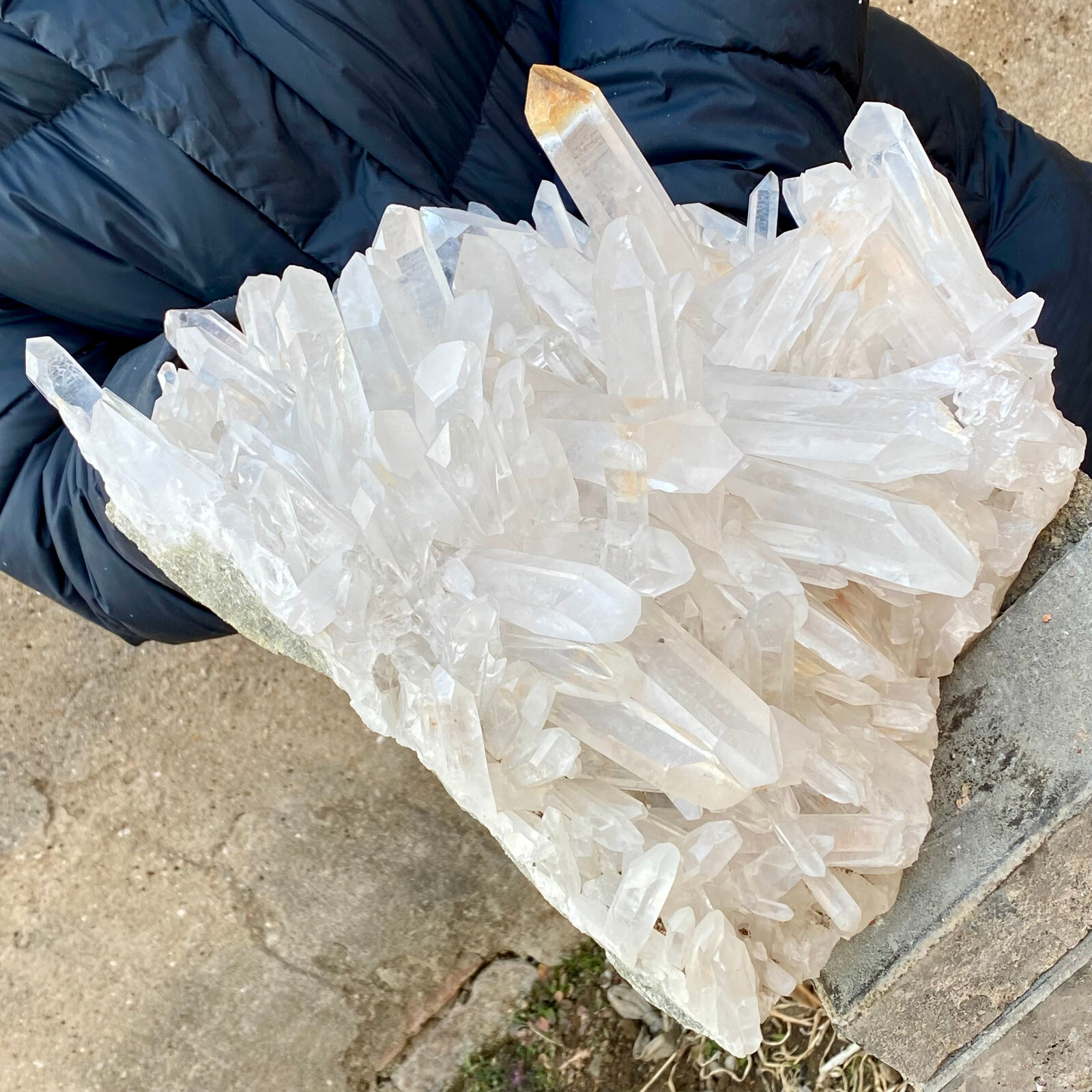 37LB A+++Large Himalayan high-grade quartz clusters / mineralsls.
