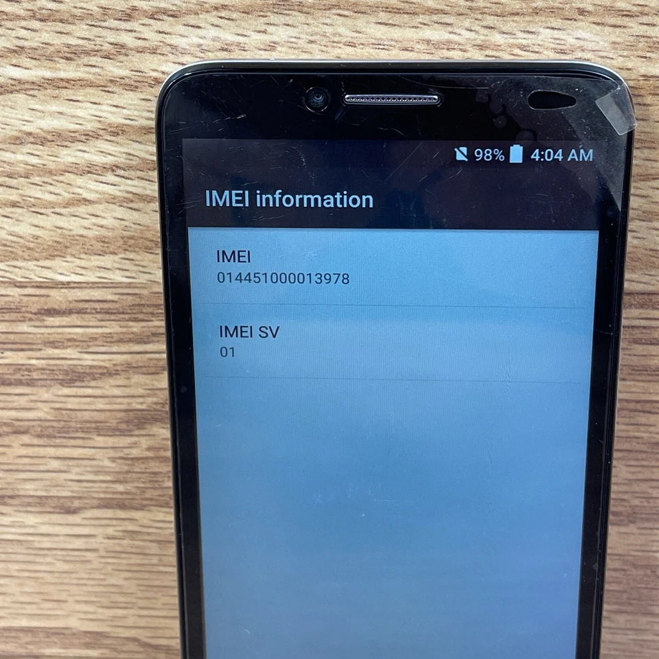 Alcatel Fierce XL 5054w (T-Mobile) Gold 16GB Smart Phone - Image 4 of 4