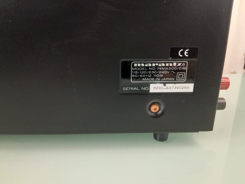 MARANTZ MA500 MONO BLOCK AMPLIFIER - Picture 11 of 11