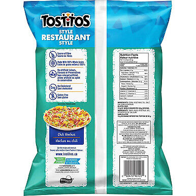 Tostitos Restaurant Style Tortilla Chips 275g/9.7oz, 3-Pack {Imported from Ca... - Picture 2 of 3