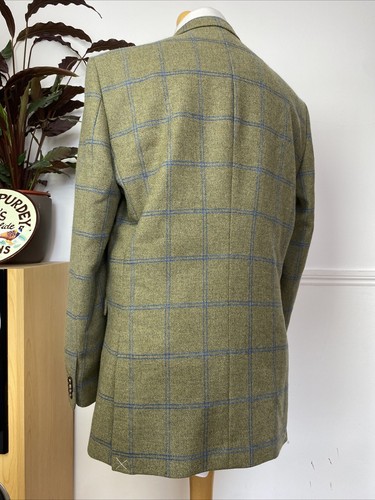 Traje de ventana Brook Taverner (42Lx36W) nuevo con etiquetas Haincliffe Yorkshire TWEED 2 piezas - Imagen 6 de 21