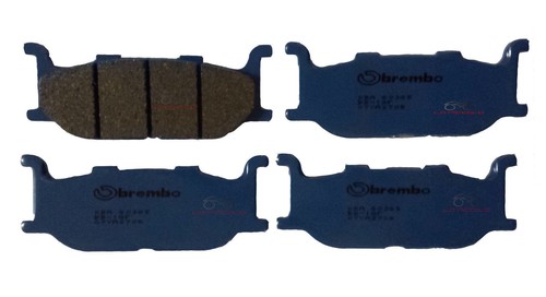 Pastiglie Freni Anteriore E Posteriore Road Passion Per Yamaha Raptor 660 2001-2004 - Semi Metallic - Foto 12