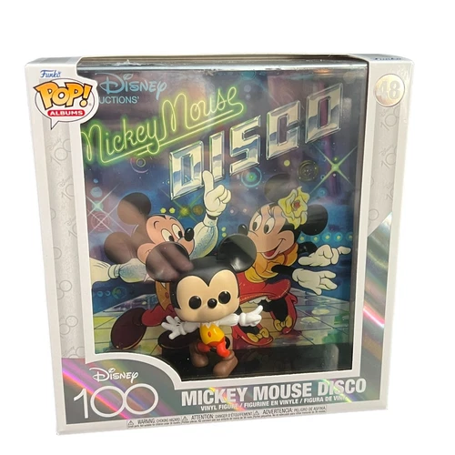 Funko Pop! Album Cover Disney 100 Mickey Mouse Disco Vinyl Figure #48 NEW