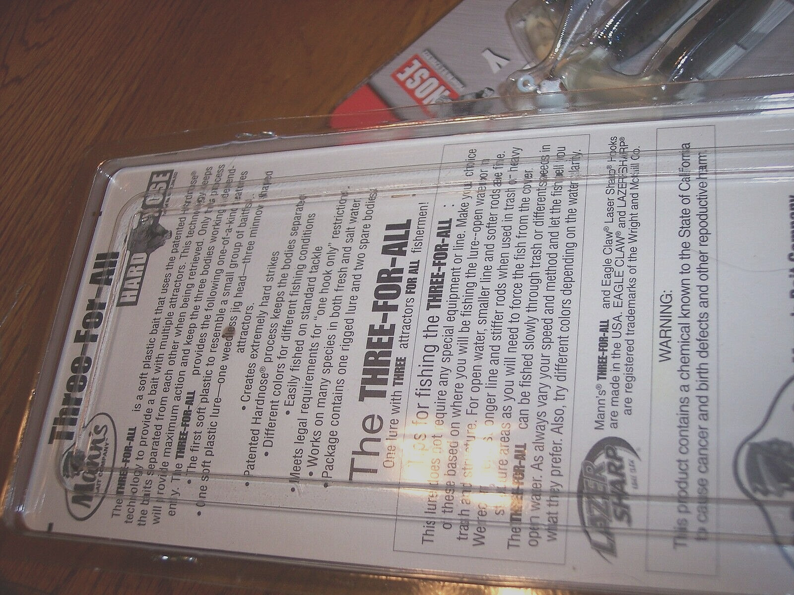 Manns Baitfish Minnow Umbrella Rig Q Paddler Weedless Shad Hardnose Discontinued - Image 4