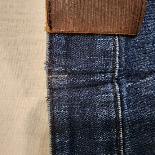 Jack of Spades Jeans Mens 36x26 Blue High Roller Comfort Fit Straight Leg Dark - Picture 10 of 19
