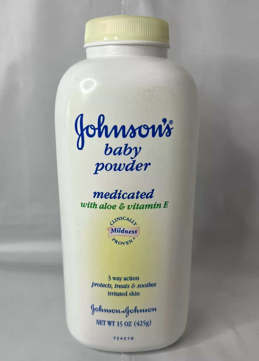 Johnson and johnson medicated baby powder hot sale