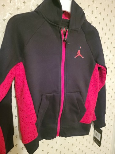 Jordan Youth Boys Zipper Sweat Hodie Size 7 - Picture 1 of 4