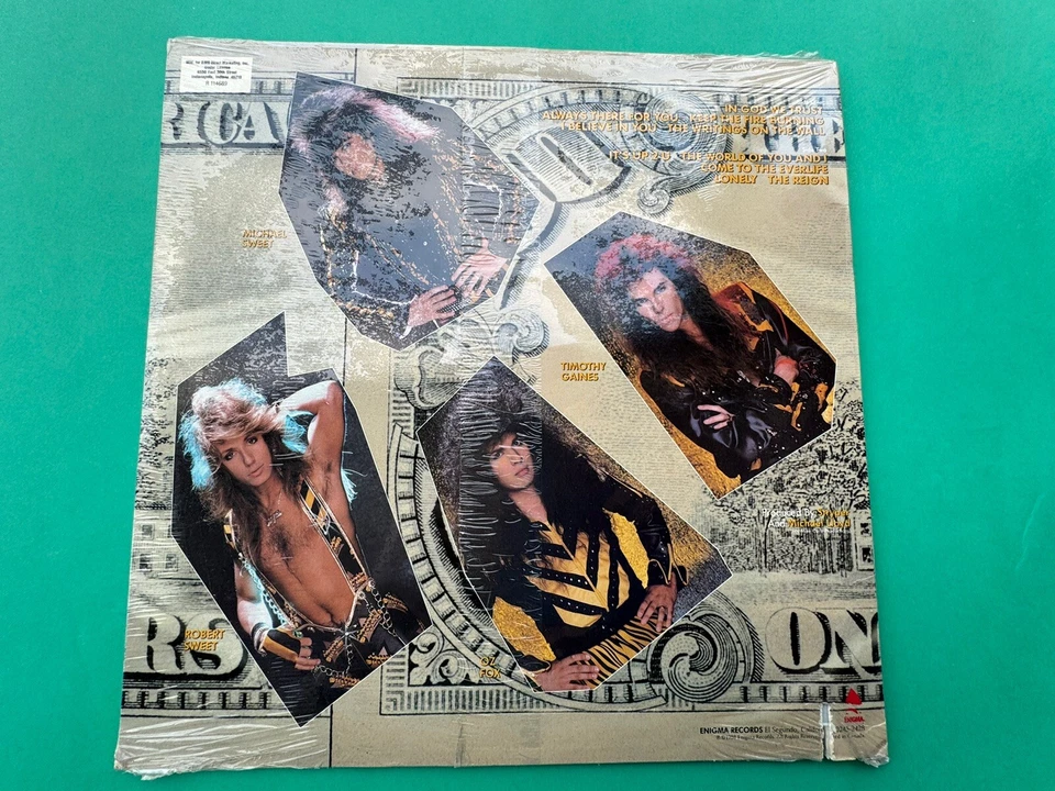 STRYPER In God We Trust 1988 LP GLAM/HAIR METAL CHRISTIAN HARD ROCK RARE, SEALED - Image 2 of 4