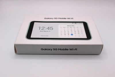 SAMSUNG Galaxy 5G Mobile Wifi SCR01 Sim Free Portable Router