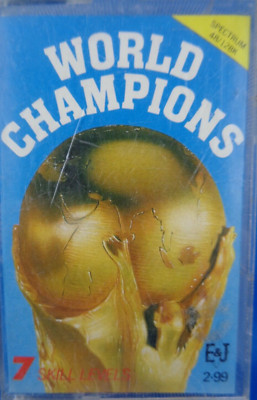 SINCLAIR ZX SPECTRUM -- WORLD CHAMPIONS (E & J SOFTWARE)