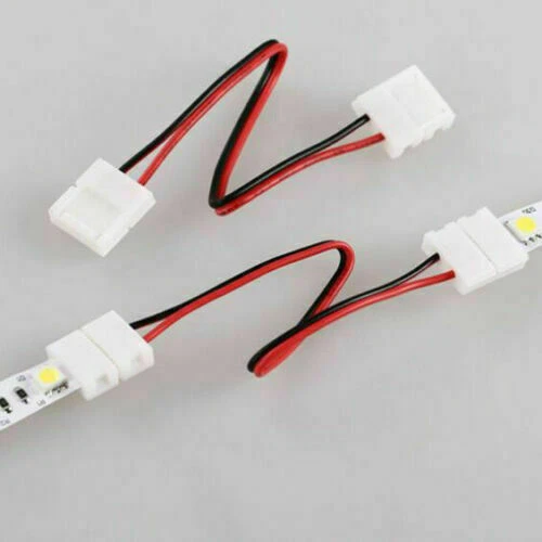 10Pcs 10mm 2-wire Solderless Flexible Coupler For Single Color SMD5050 5630 led - Image 2 of 3