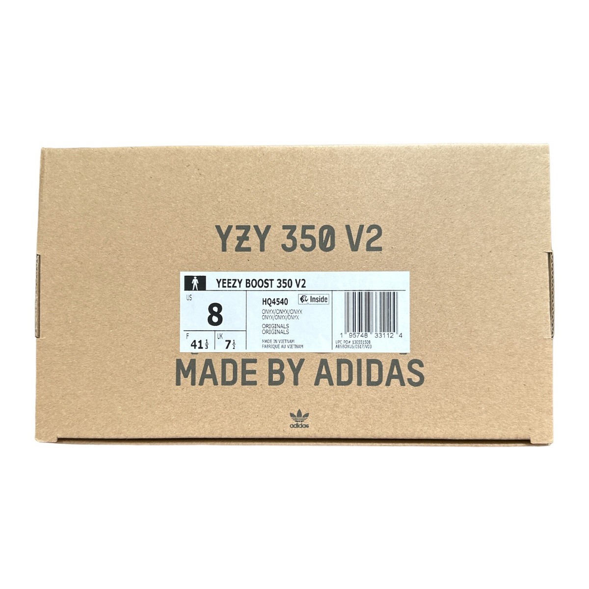 Adidas Yeezy Boost 350 V2 Onyx 2023 Size 8 Mens HQ4540 NEW | eBay
