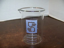 rare Corning Glass Beaker lab glass CORNING INC HORSEHEADS NY 1991 