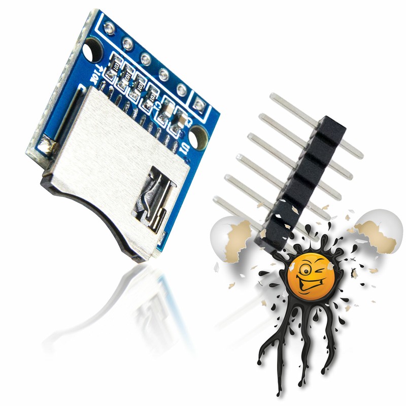 Micro SD TF Card Module Card Reader Card Reader SDHC 3.3V Arduino ESP32 STM3