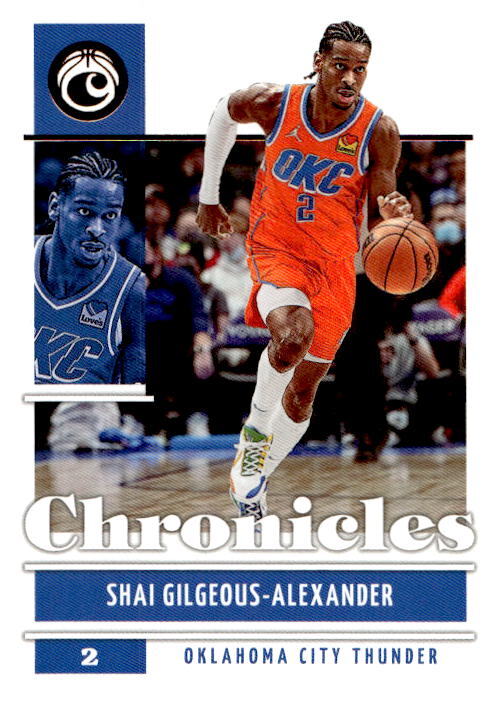 Shai Gilgeous-Alexander 2021-22 Chronicles NBA Bronze - #15
