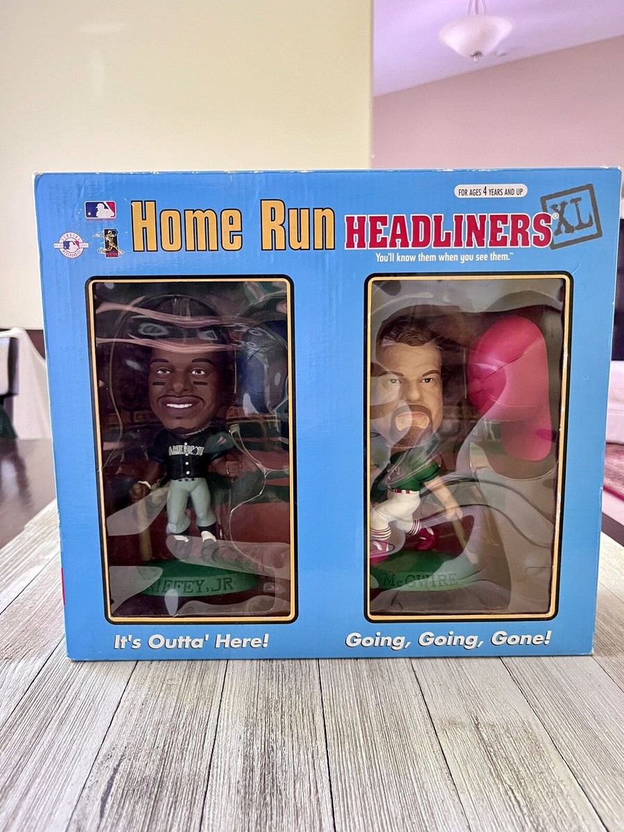 Home Run Headliners XL KEN GRIFFEY JR and MARK McGWIRE 1998 with