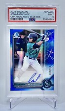 Jonatan Clase 2022 Bowman Chrome 1st Auto RC Blue Refractor /150 #CPAJCL - PSA 9