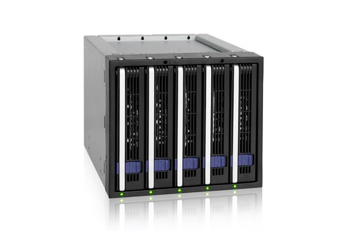 FatCage MB155SP-B Backplane Cage Rack Mobile boitier de Cage avec tiroir Hot ... - Afbeelding 2 van 9