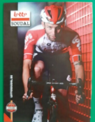CYCLING cycling card TOMASZ MARCZYNSKI team SOUDAL LOT 2019 