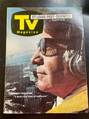 TV Guide St. Louis Dispatch March 12-18 1972 Harry Reasoner Retro Ads