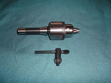 NEW 3/4 " DRILL CHUCK WITH R-8 TAPER FOR BRIDGEPORT MILLING MACHINE AND OTHERS