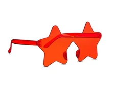 Americana Patriotic RED Star Sunglasses for Kids & Adults USA Costume Party