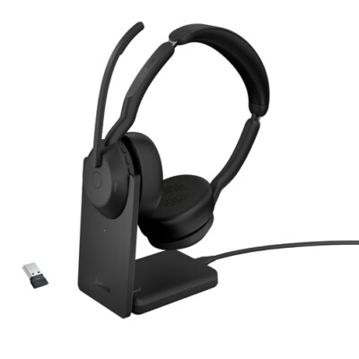 Jabra Evolve2 55 Headset Kabelgebunden und kabellos Pavillon Büro Bluetooth