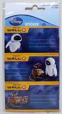 DISNEY PIXAR WALL E  EVE STICKERS LABELS SHEETS MISP UNUSED BRAND NEW RARE