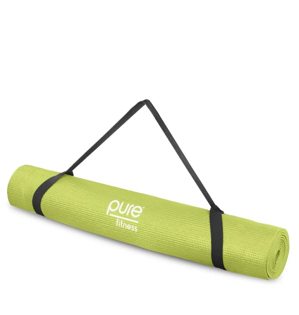 Pure Fitness 3.5mm Yoga Mat lime d eBay