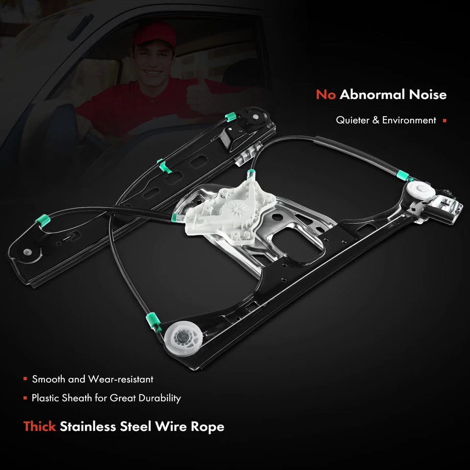 Regulador ventana izquierda conductor delantero sin motor para Mercedes-Benz W203 C230 C240 Foto 4 de 4