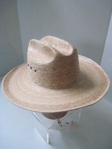 Double S Western Desert Palma Natural Hat New - Picture 10 of 12