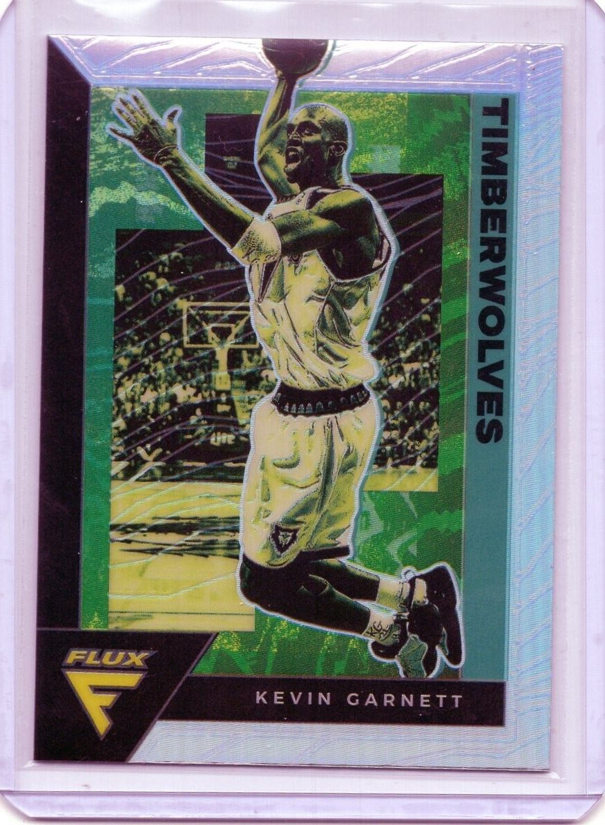 2020-21 Panini Flux Silver Prizm #198 Kevin Garnett Timberwolves NM+ SP