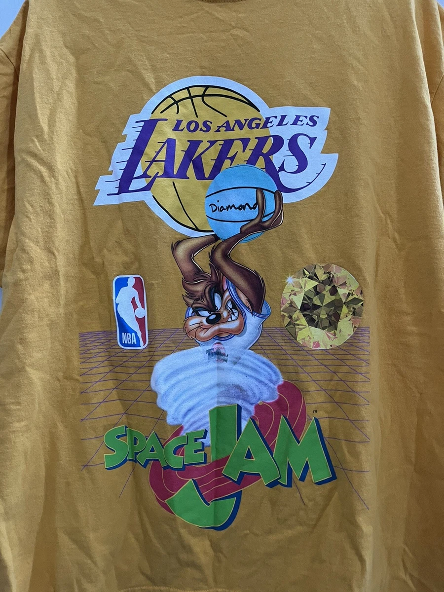 Gildan, Shirts, Vintage Nba Los Angeles Lakers Looney Tunes Shirt Los Angeles Lakers Shirt Nba