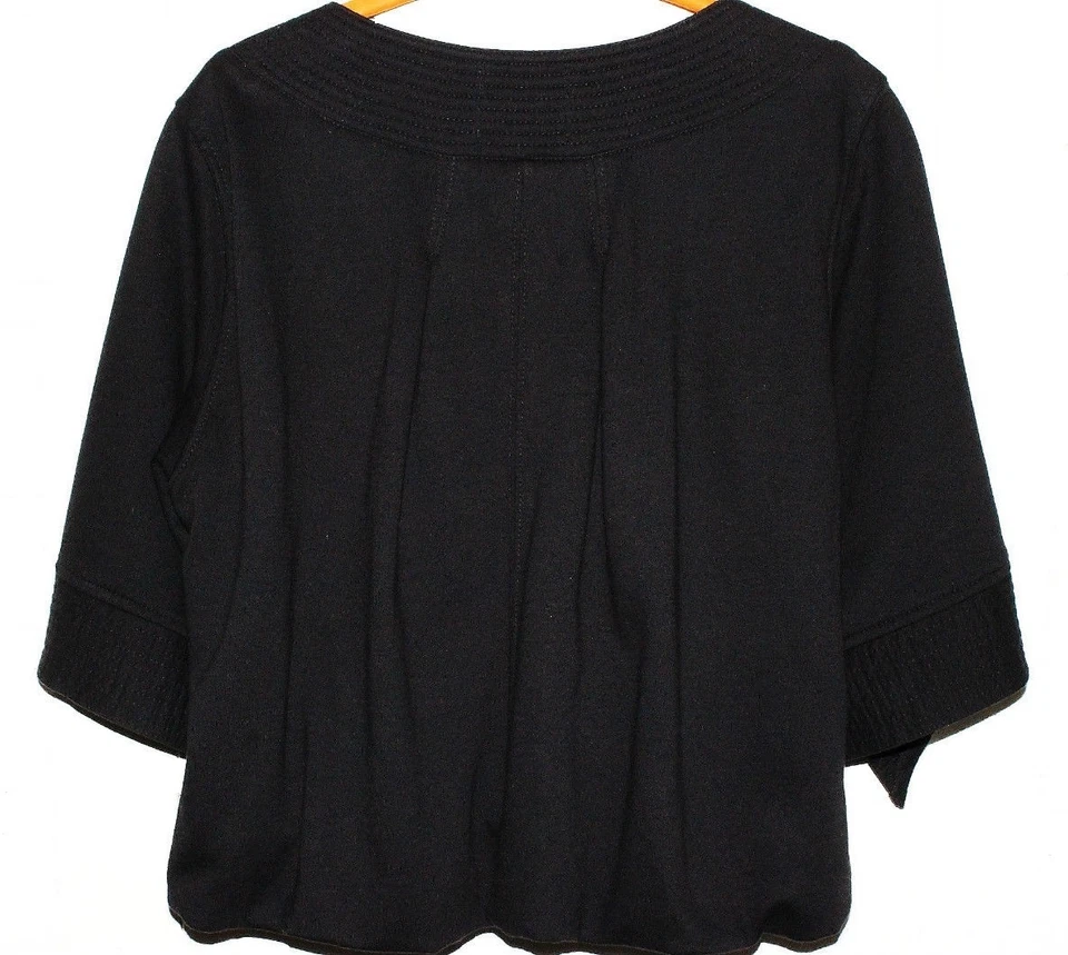 Chaqueta para mujer MIKE & CHRIS negra talla XS Foto 2 de 4